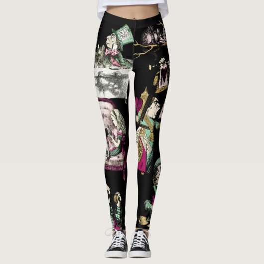 Alice im Wunderland Leggings (Vorderseite)