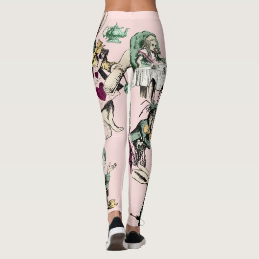Alice im Wunderland Leggings (Rückseite)