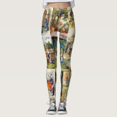Alice im Wunderland-Leggings! Leggings (Vorderseite)