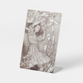 Alice im Wunderland Lewis Carroll Rackham Sockelschild (Vorderseite)