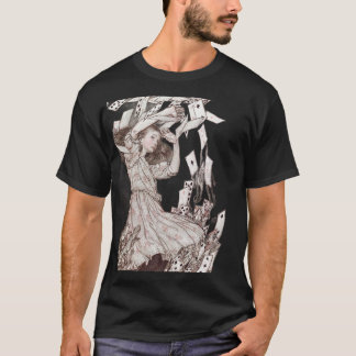 Alice im Wunderland Lewis Carroll Rackham T-Shirt