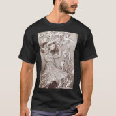 Alice im Wunderland Lewis Carroll Rackham T-Shirt (Vorderseite)