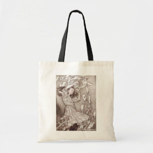 Alice im Wunderland Lewis Carroll Rackham Tragetasche