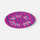 Alice im Wunderland - Lila Teller - waren alle tot (Schrägansicht)