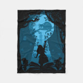 Alice im Wunderland Lover Throw Blanket Fleecedecke (Vorderseite)