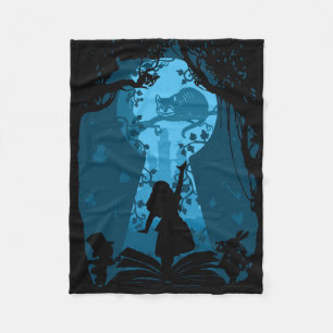 Alice im Wunderland Lover Throw Blanket Fleecedecke