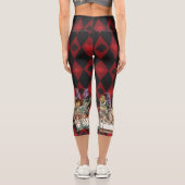 Alice im Wunderland Mad Cheshire Cat Capri Leggings (Rückseite)