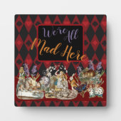 Alice im Wunderland Mad Cheshire Cat Fotoplatte (Vorderseite)