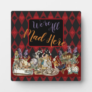 Alice im Wunderland Mad Cheshire Cat Fotoplatte