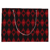 Alice im Wunderland Mad Cheshire Cat Große Geschenktüte (Rückseite)