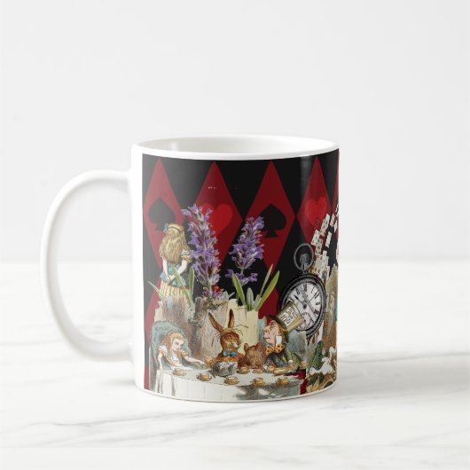 Alice im Wunderland Mad Cheshire Cat Kaffeetasse (Links)