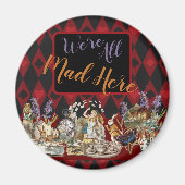 Alice im Wunderland Mad Cheshire Cat Magnet (Vorne)