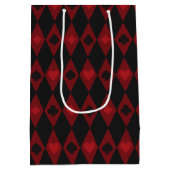 Alice im Wunderland Mad Cheshire Cat Mittlere Geschenktüte (Rückseite)