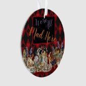 Alice im Wunderland Mad Cheshire Cat Ornament (Vorderseite)