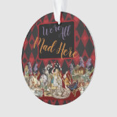 Alice im Wunderland Mad Cheshire Cat Ornament (Vorderseite)