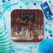 Alice im Wunderland Mad Cheshire Cat Pappteller (Party)