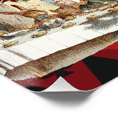 Alice im Wunderland Mad Cheshire Cat Poster (Ecke)