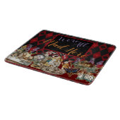 Alice im Wunderland Mad Cheshire Cat Schneidebrett (Ecke)