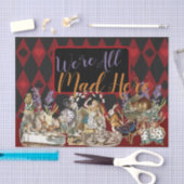 Alice im Wunderland Mad Cheshire Cat Seidenpapier (Handwerk)