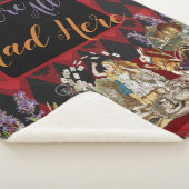 Alice im Wunderland Mad Cheshire Cat Sherpadecke (3/4)