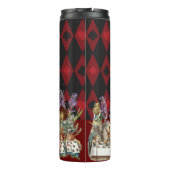 Alice im Wunderland Mad Cheshire Cat Thermosbecher (Rückseite)