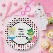 Alice im Wunderland Mad Hatter Card Deck Party Pappteller (Party)