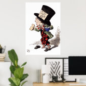 Alice im Wunderland - Mad Hatter (Farbe) Poster (Heimbüro)