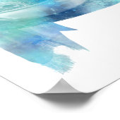 Alice im Wunderland Mad Hatter Hat Vertikal Print Poster (Ecke)