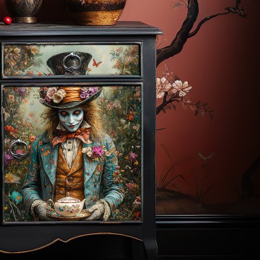 Alice im Wunderland Mad Hatter Seidenpapier