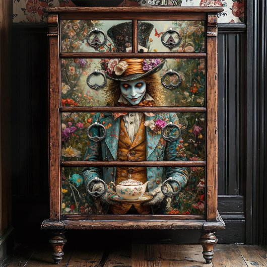 Alice im Wunderland Mad Hatter Seidenpapier