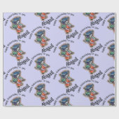 Alice im Wunderland Mad Hatter Teacups Individuell Geschenkpapier (Flach)