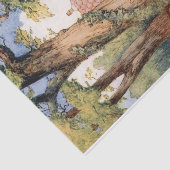 Alice im Wunderland Mad Hatter Tee Party Decoupage Seidenpapier (Ausschnitt)