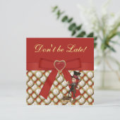 Alice im Wunderland Mad Hatter Tee Party lädt ein Einladung (Stehend Vorderseite)