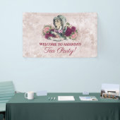 Alice im Wunderland Mad Hatter Tee Party Willkomme Banner (Messeveranstaltung)