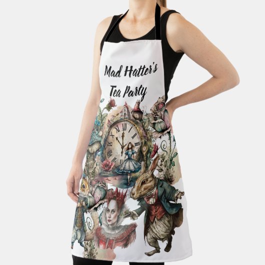 Alice im Wunderland Mad Hatters Tea-Party Schürze (InSitu)