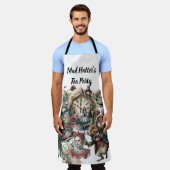 Alice im Wunderland Mad Hatters Tea-Party Schürze (Getragen)
