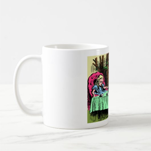 Alice im Wunderland Mad Hatters Tea Party Tasse (Links)