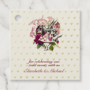 Alice im Wunderland Mad Hatters Tee Party Custom Geschenkanhänger