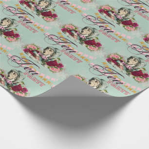 Alice im Wunderland Mad Hatters Tee Party Custom Geschenkpapier