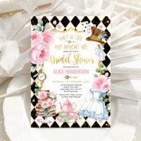 Alice im Wunderland Mad Tea Party Brautparty