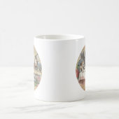 Alice im Wunderland Mad Tea Party Kunst Kaffeetasse (Mittel)