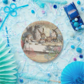 Alice im Wunderland Mad Tea Party Kunst Pappteller (Party)