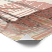 Alice im Wunderland Mad Tea Party Kunst Poster (Ecke)