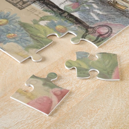 Alice im Wunderland Mad Tea Party Kunst Puzzle (Seite)