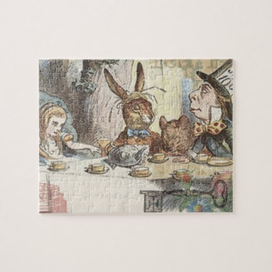 Alice im Wunderland Mad Tea Party Puzzle