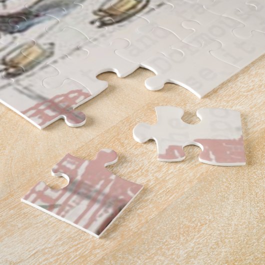 Alice im Wunderland Mad Tea Party Puzzle (Seite)