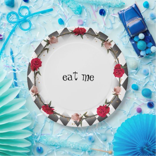 Alice im Wunderland Mad Tee Party essen Me Pappteller (Party)