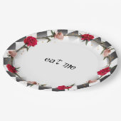 Alice im Wunderland Mad Tee Party essen Me Pappteller (Schrägansicht)