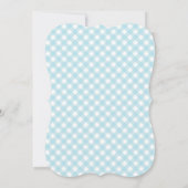 Alice im Wunderland Mädchendusche Einladung (Rückseite)