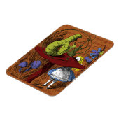 Alice im Wunderland Magnet (Linke Seite)